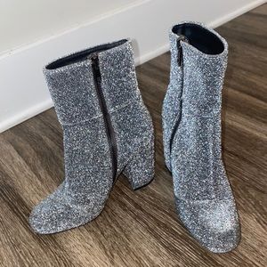 Steve Madden Glitter Booties